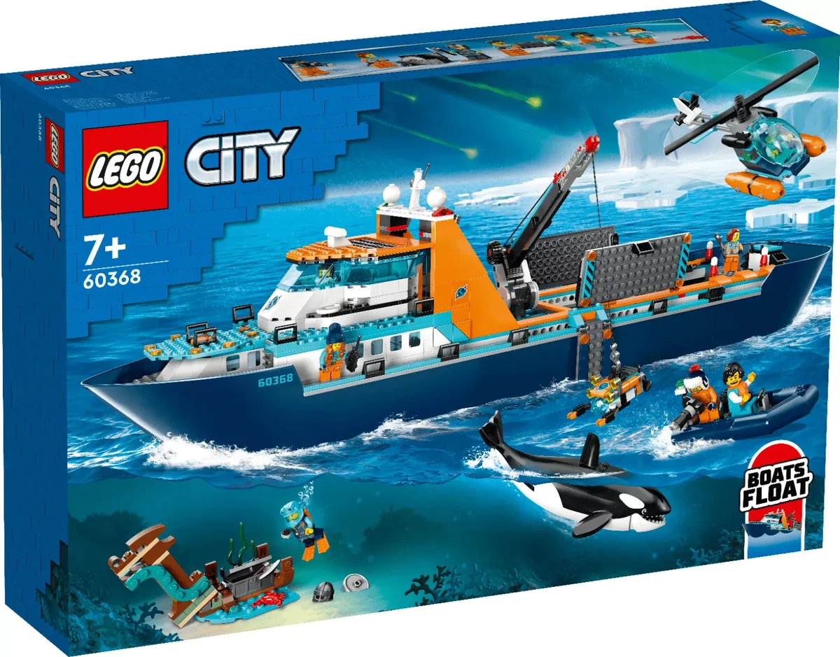 LEGO 60368 City - Arktis-Forschungsschiff