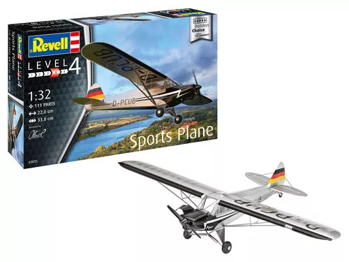 Revell 03835 Sports Plane Builders Choice Flugzeuge 1:32