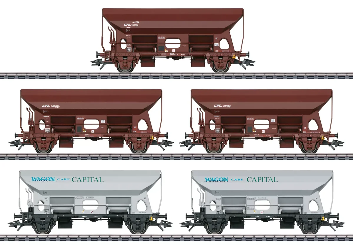 MÄRKLIN 46307 Schüttgutwagen-Set CFL