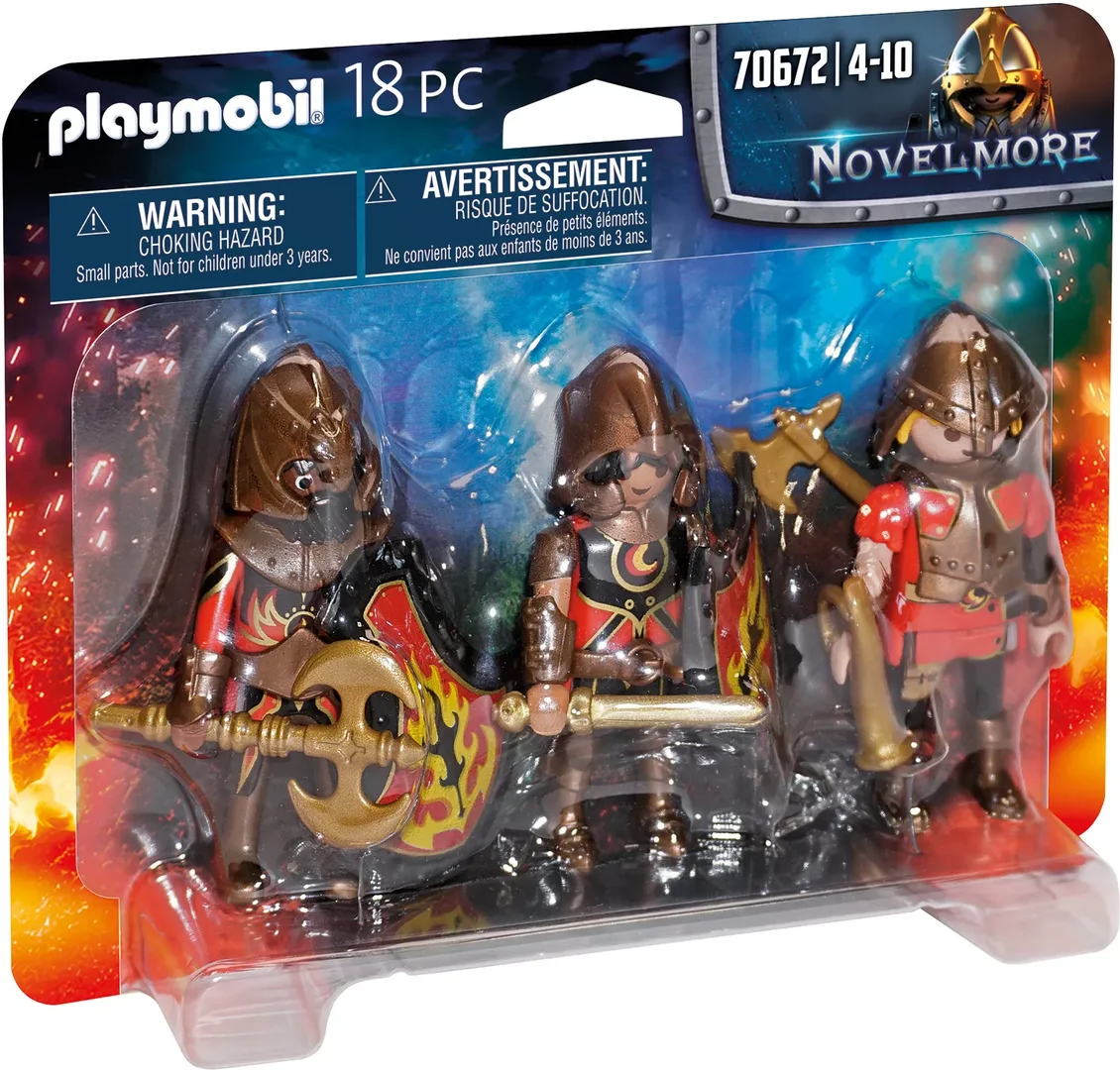 PLAYMOBIL 70672 3er Set Burnham Raiders