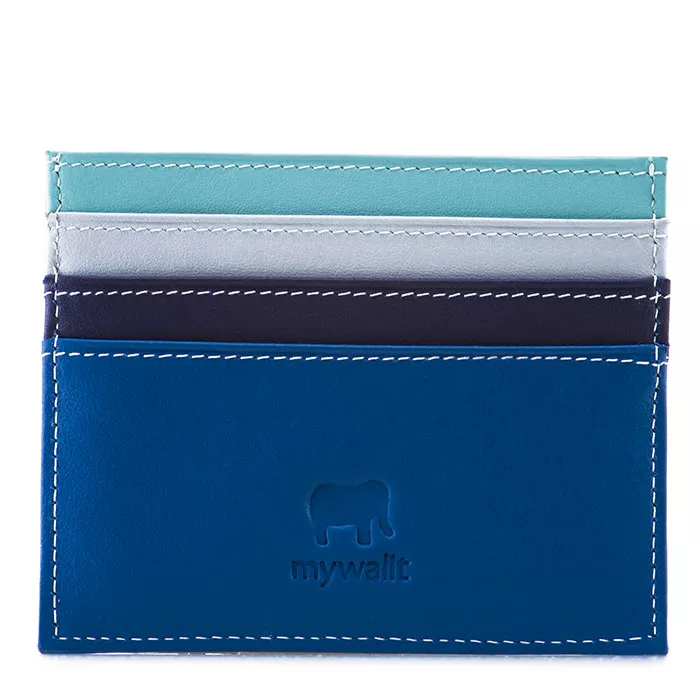 Mywalit Double Credit Card Holder Sided Denim 160-130