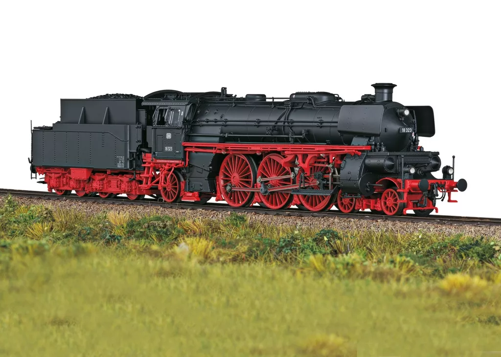 Märklin 38323 H0 Dampflok BR18 323 DB Ep.III digital mit Sound und dynamischem Rauch | Lokomotiven 3 Leiter Spur H0 digital