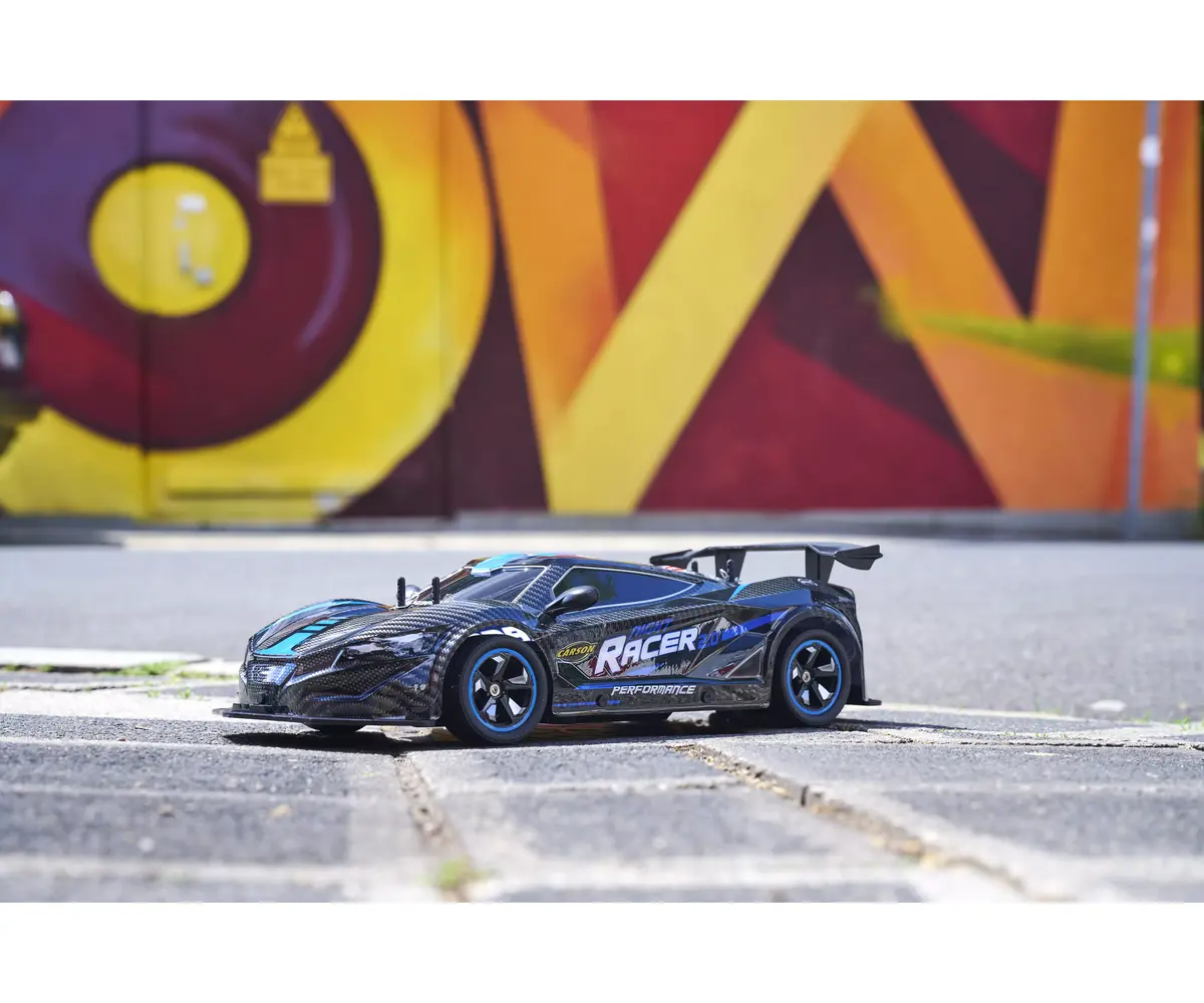 CARSON 1:10 Night Racer 2.0 2.4G 100% RTR blau (500404250)