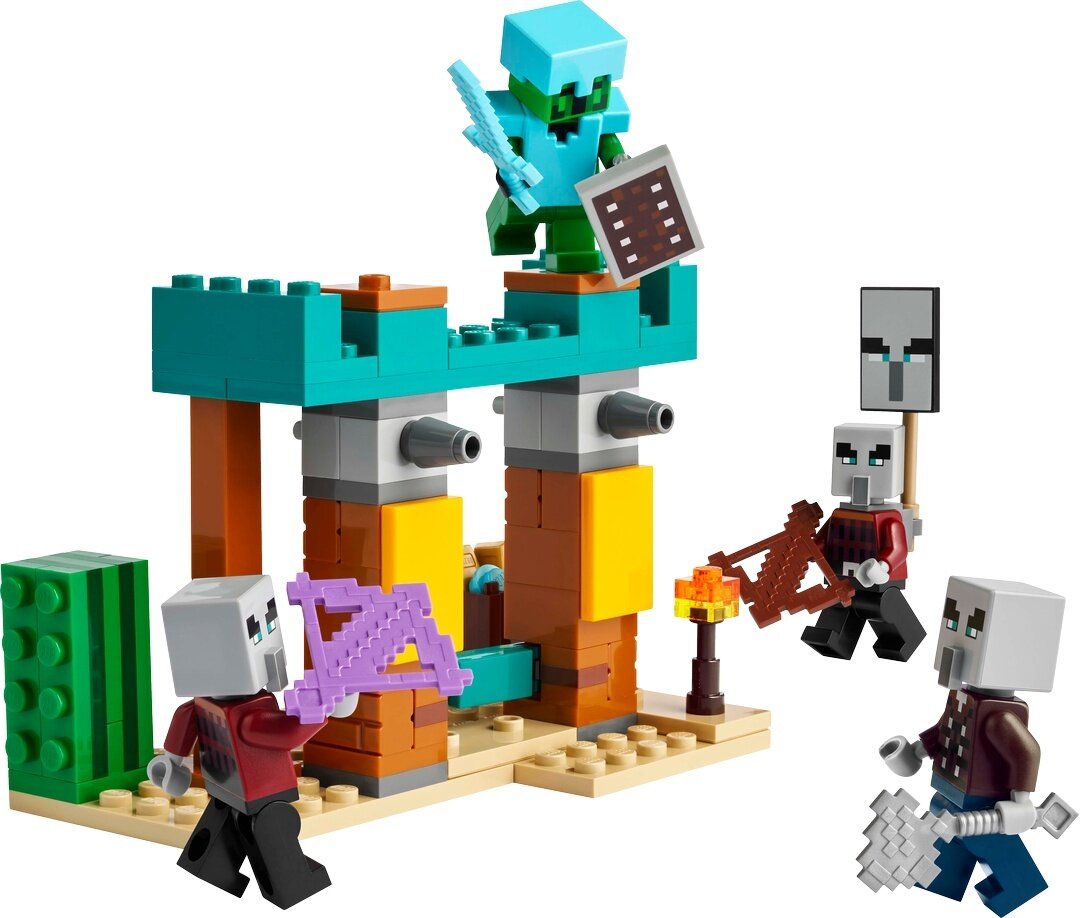 LEGO® Minecraft™ 21267 Die Illager-Wüstenpatrouille