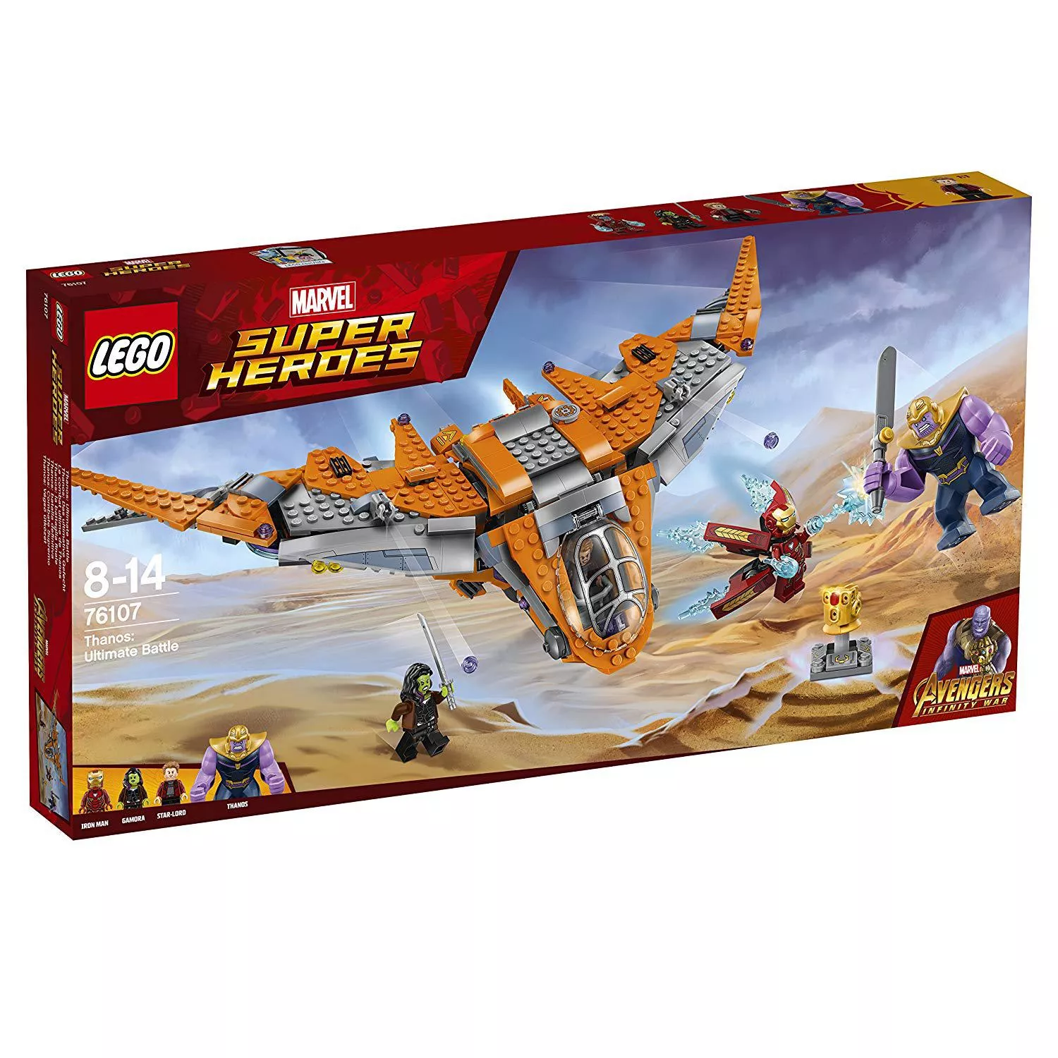 LEGO Marvel Super Heroes Thanos: Das ultimative Gefecht - 76107