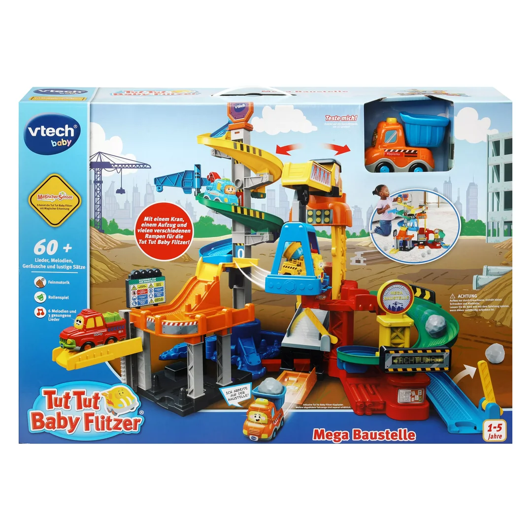 VTech Tut Tut Baby Flitzer - Mega Baustelle (80-543504)