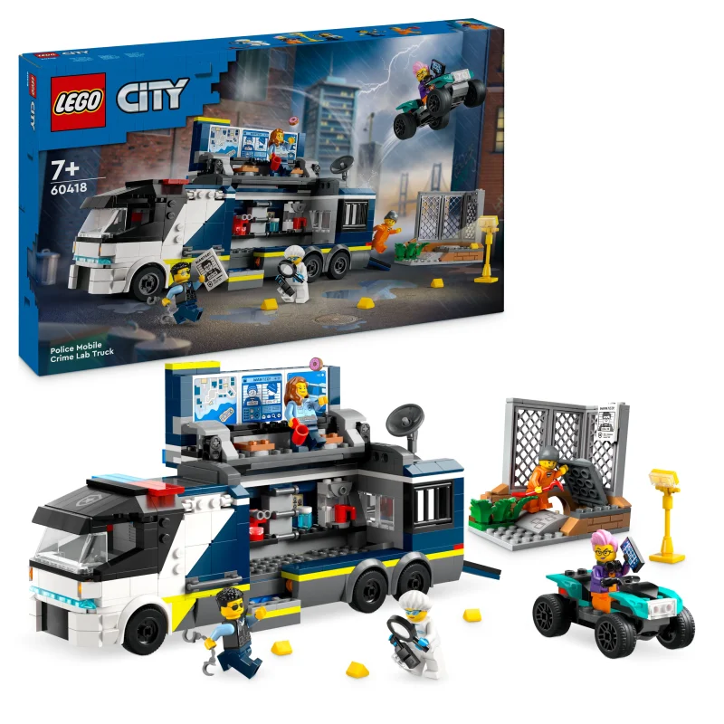 LEGO 60418 Polizeitruck Mit Labor