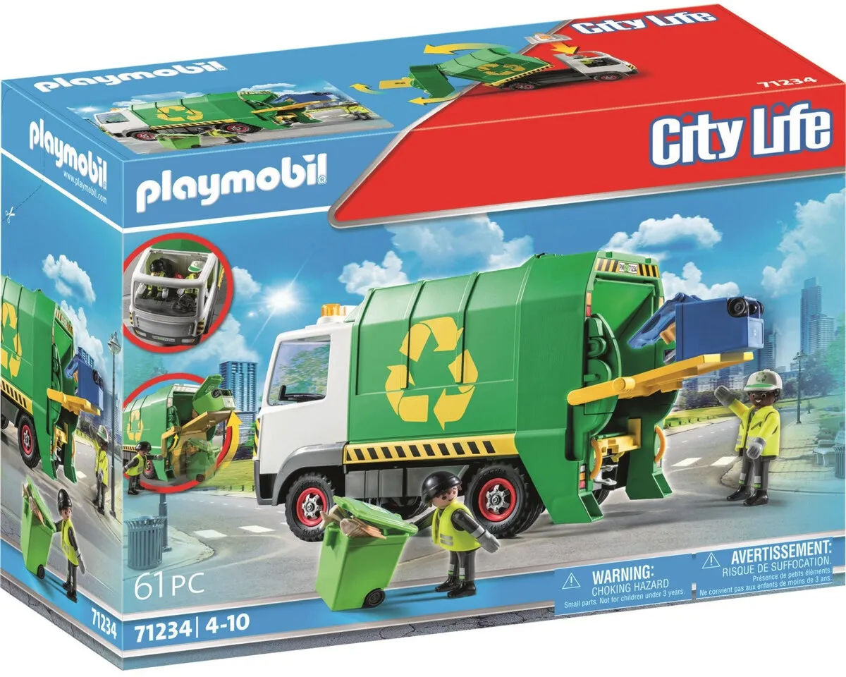 PLAYMOBIL 71234 Recycling Truck