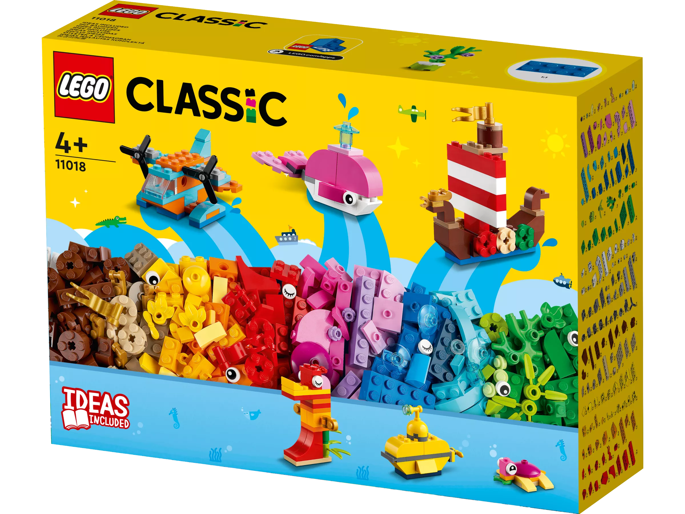 LEGO 11018 Classic Kreativer Meeresspaß