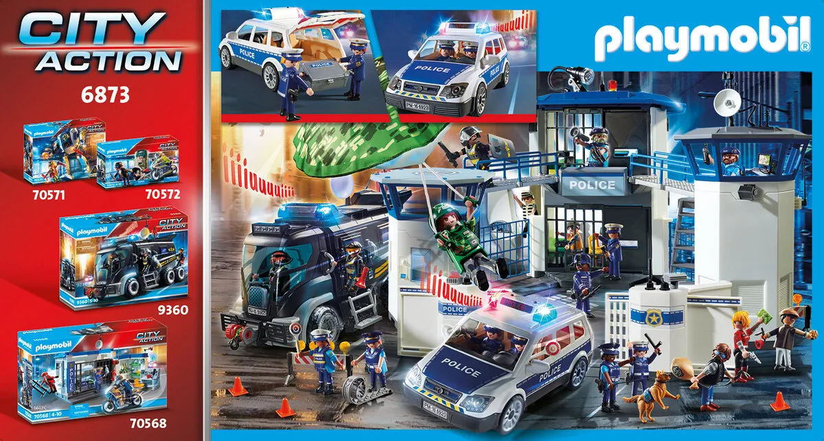 PLAYMOBIL 6873 - City Action - Polizei-Einsatzwagen