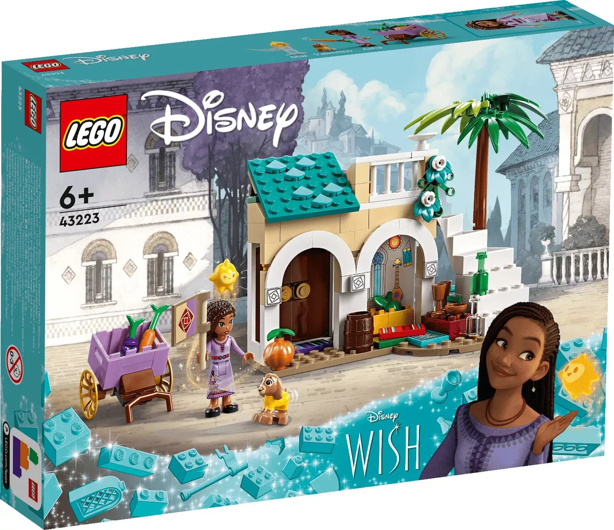 LEGO 43223 Disney Asha in der Stadt Rosas