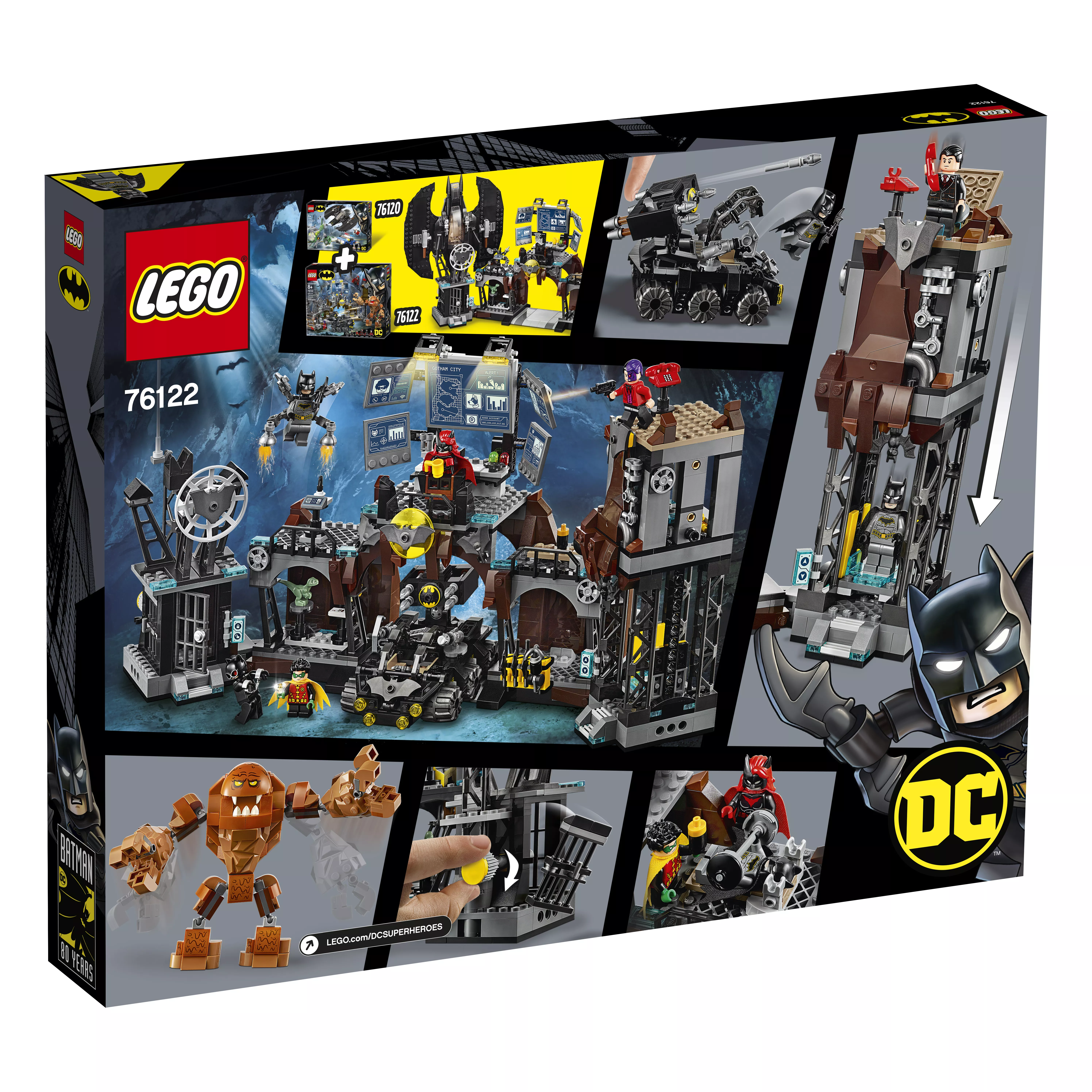 LEGO Batman Clayface Invasion in die Bathöhle - 76122