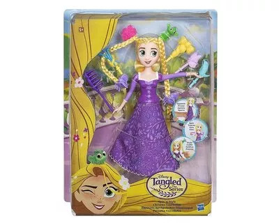 Princess Tangeld Rapunzel Durchgedrehter Frisu Puppen Disney C1748