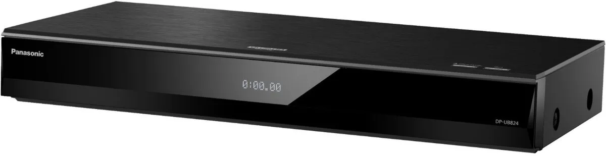 Panasonic DP-UB824EG-K UHD Blu-ray-Player (4K Upscaling, HDR, Dolby Digital Plus, WLAN, LAN, HDMI)