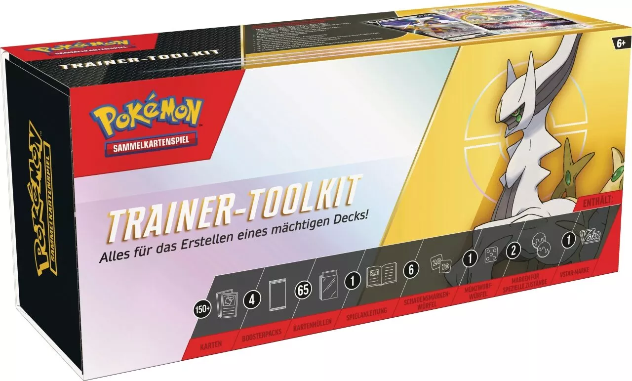 POKEMON 45506 PKM Pokémon Trainer Toolkit - Alles für das Erstellen eines mächtigen Decks