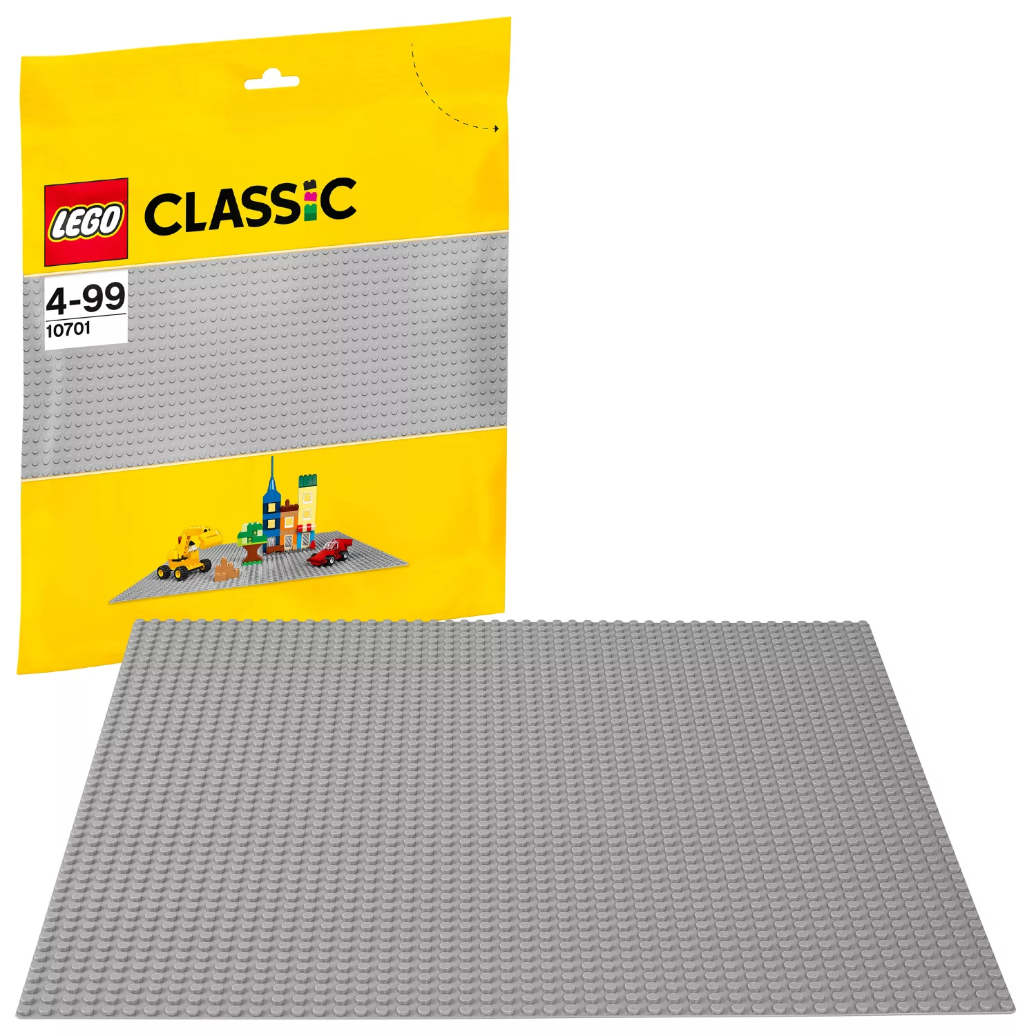 LEGO Classic Graue Bauplatte