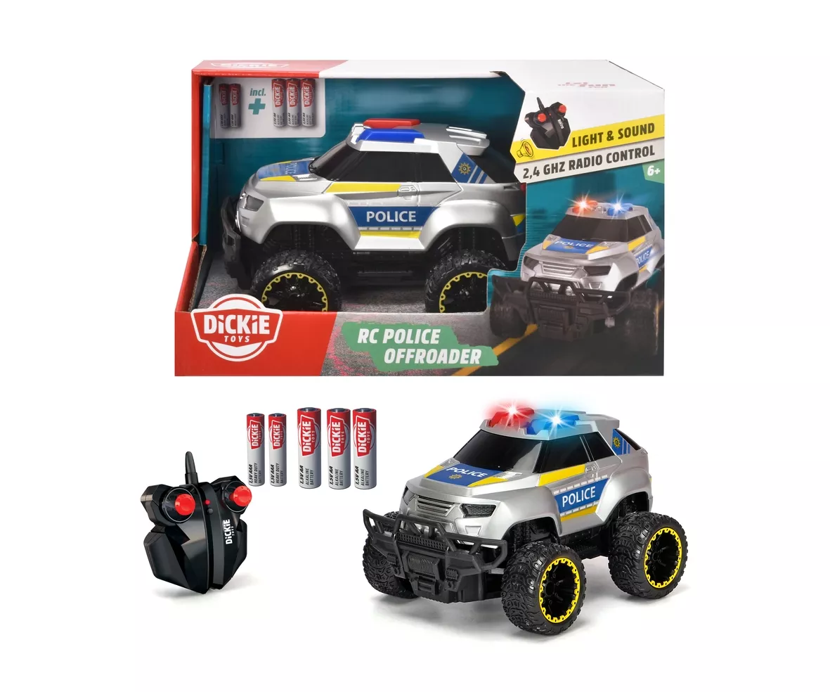 Dickie Toys RC Police Offroader, RTR (201104000)