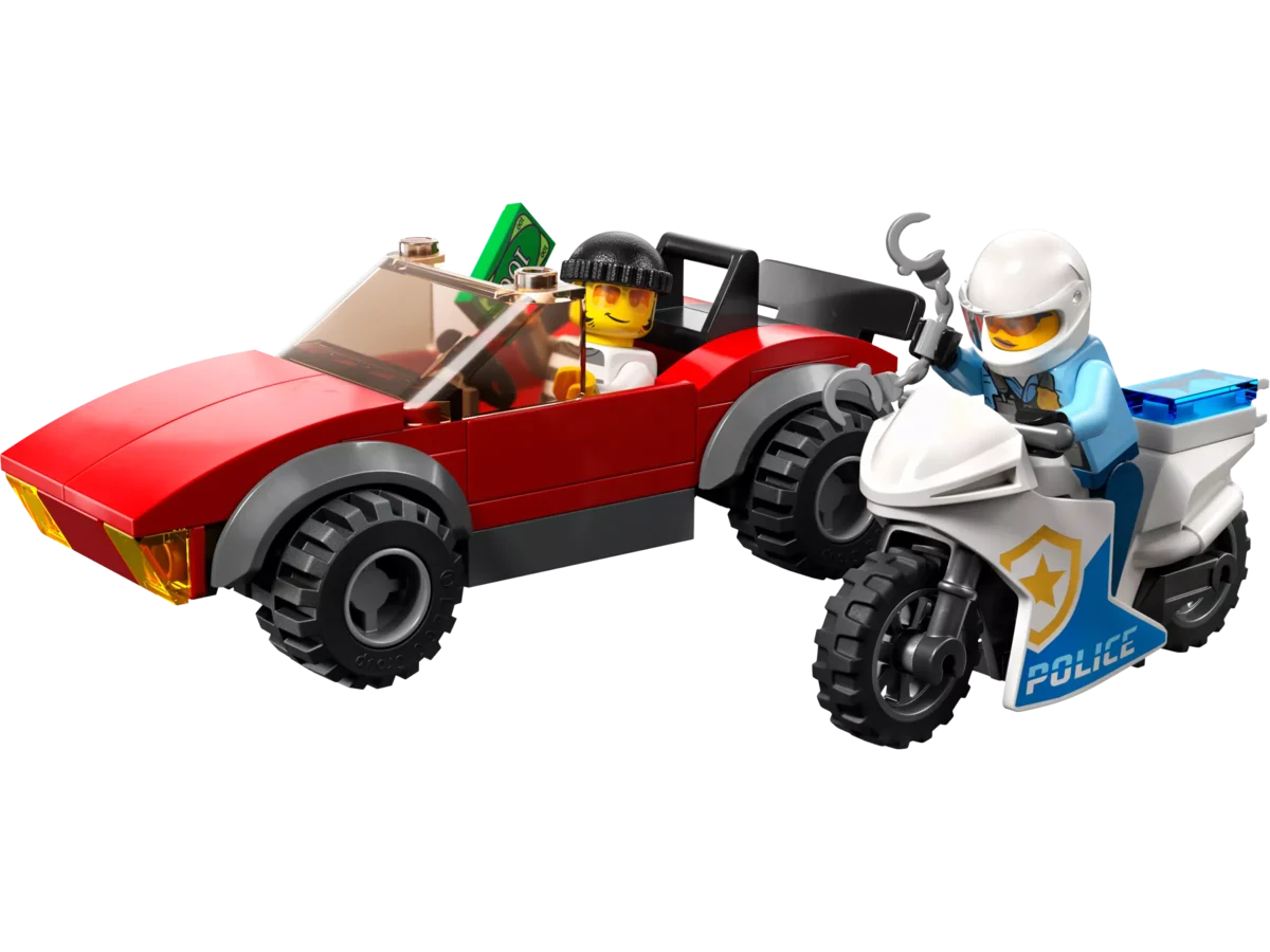 LEGO 60392 Verfolgungsjagd mit dem Polizeimotorrad