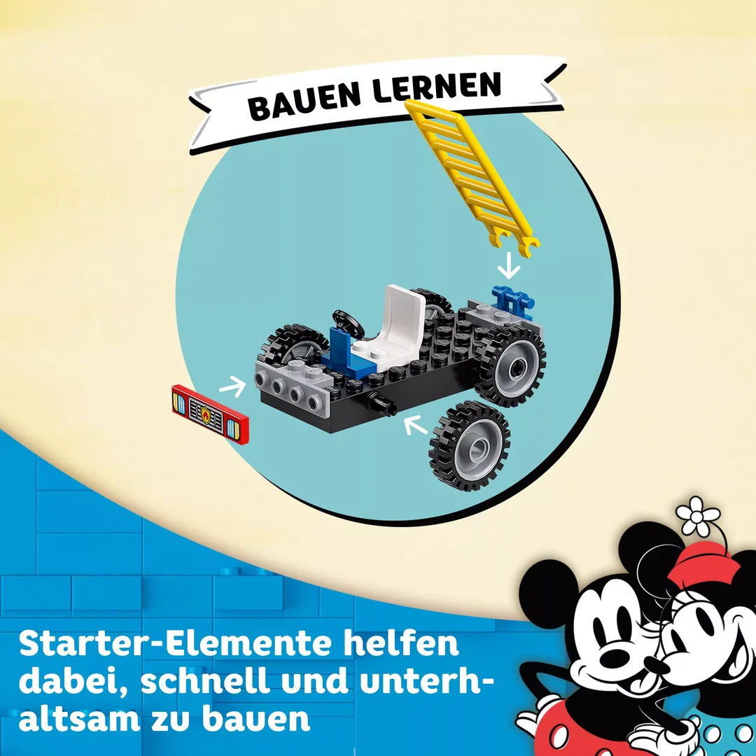 LEGO Disney Mickys Feuerwehrstation und Feuerwehrauto