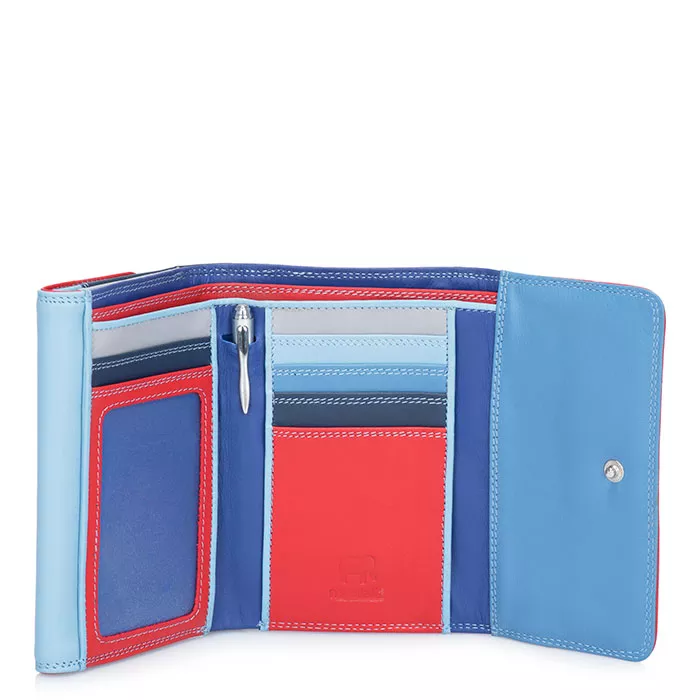 Mywalit Double Flap Wallet Purse Royal 250-127