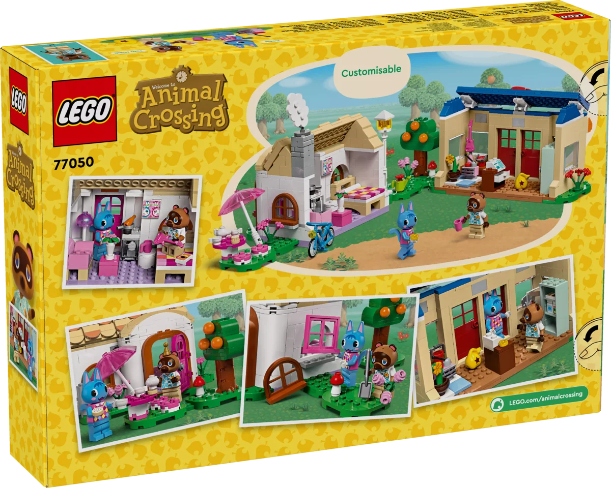 LEGO 77050 Animal Crossing Nooks Laden und Sophies Haus Spielzeug mit Figuren