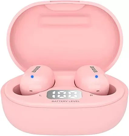 Aiwa EBTW-150PK ROSA EarBuds Auriculares Micro Bluetooth/TACTIL/ESTUCHE CARGA/PANTALLA LED/2XMIC EBTW-150PK EarBuds