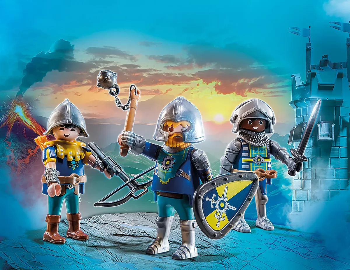 PLAYMOBIL 70671 3er Set Novelmore Ritter