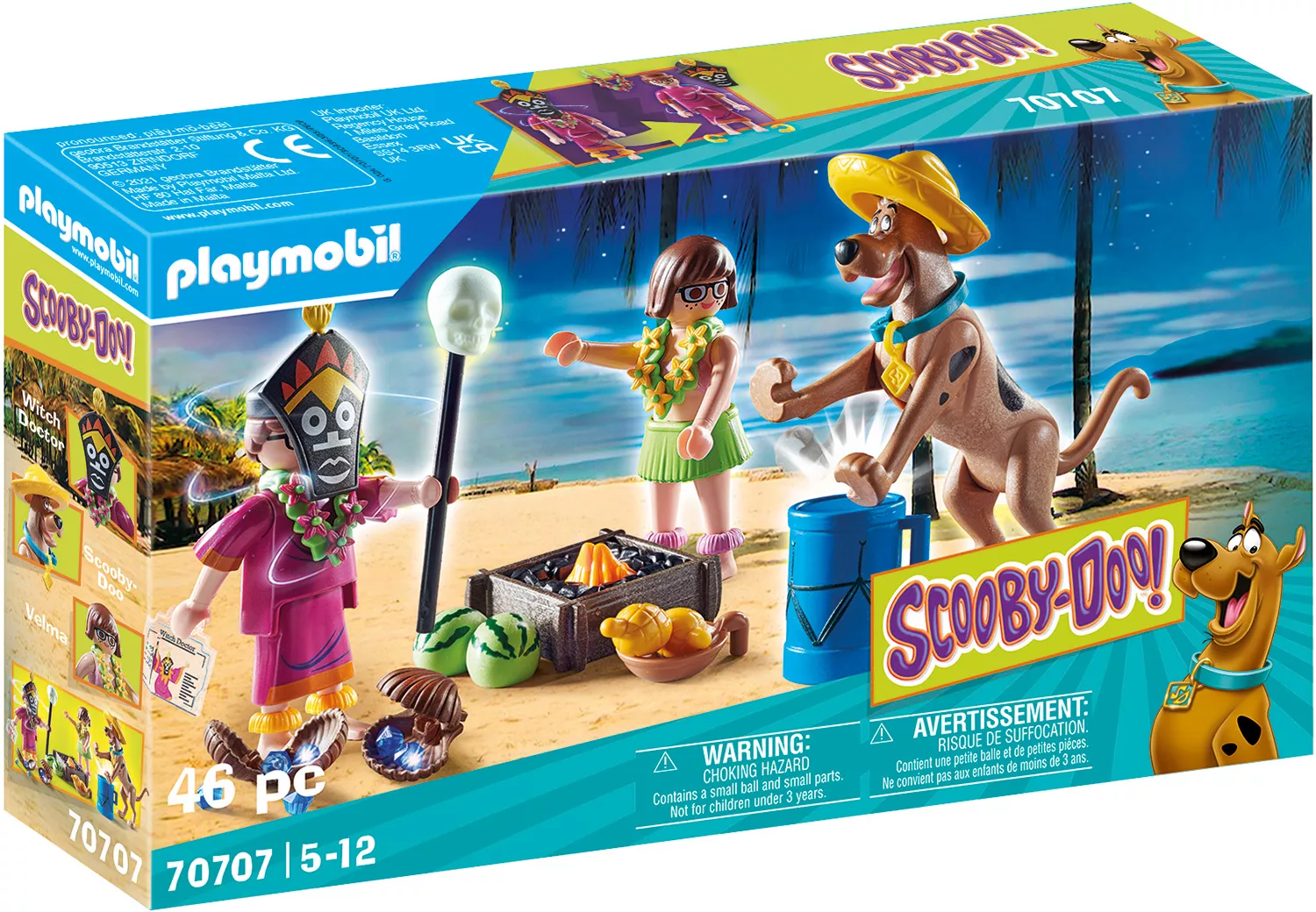 PLAYMOBIL 70707 SCOOBY-DOO! Abenteuer mit Witch Doctor
