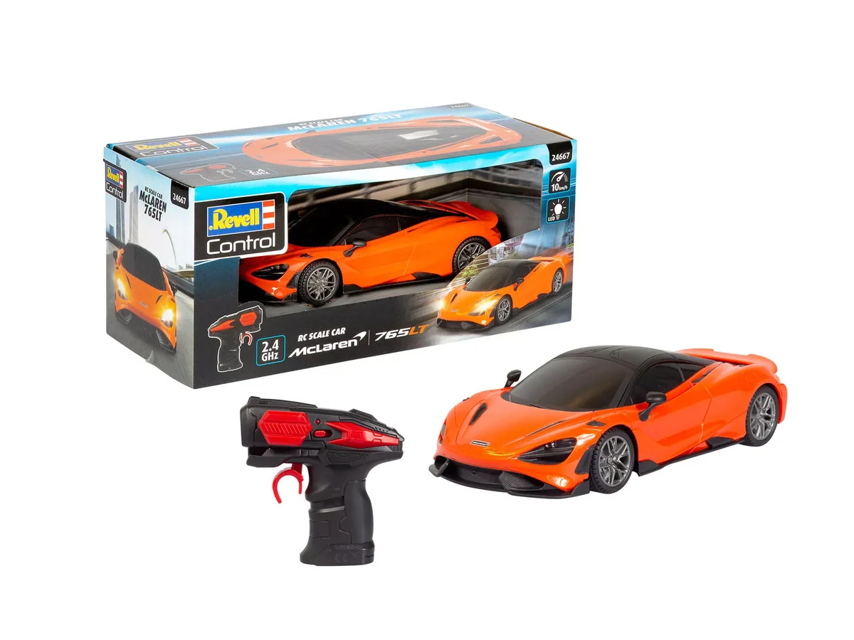 Revell 24667 RC Scale Car McLaren 765LT Revell Control Ferngesteuertes Auto