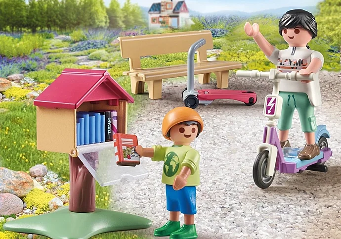 PLAYMOBIL 71511 Büchertausch Für Leseratten