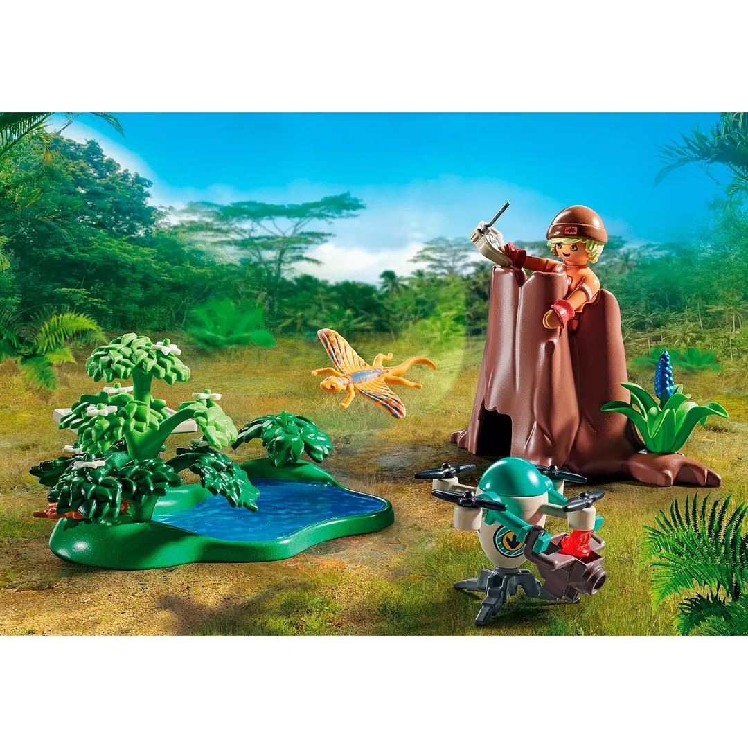 PLAYMOBIL 71525 Beobachtungsstation Für Dimorphodon