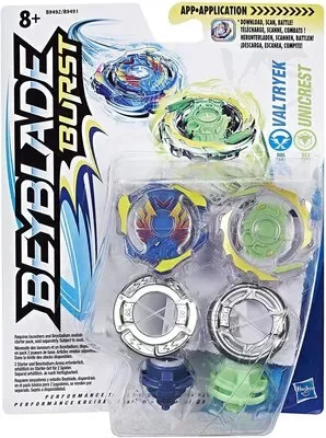 Beyblade Dual Pack Valtyrek/Unicrest B9492