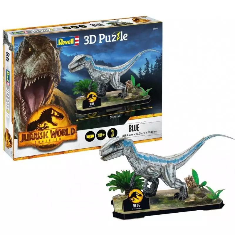 Revell 00243 3D Puzzle Jurassic World Dominion - Blue