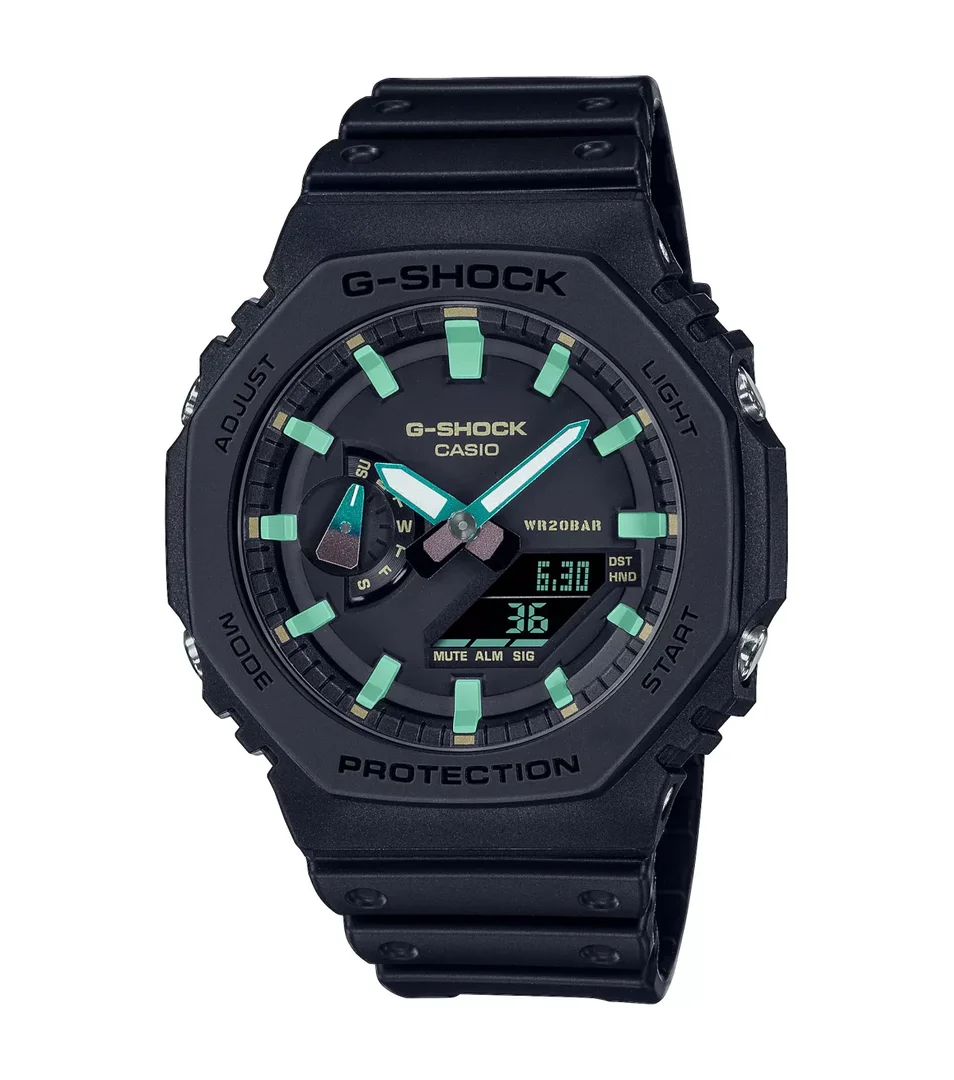 CASIO G-SHOCK GA-2100RC-1AER uhr schwarz