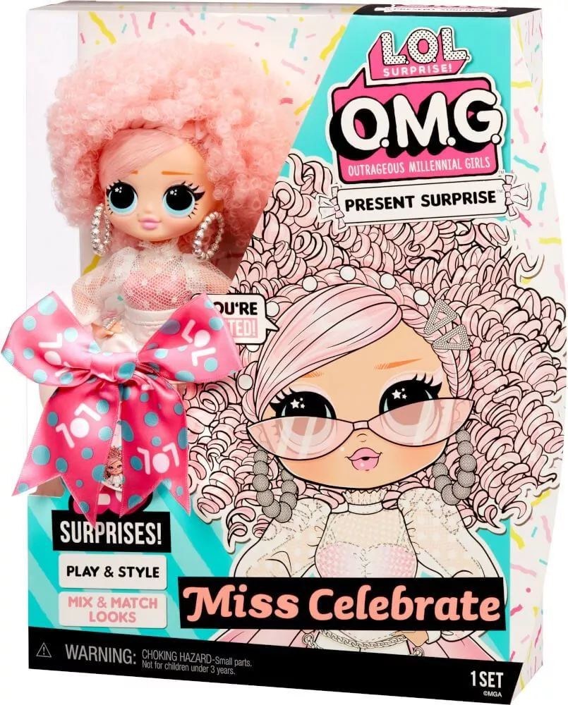L.O.L. Surprise OMG Birthday Doll- Miss Celebrate