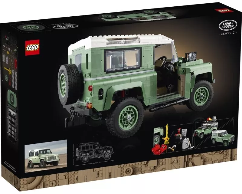 LEGO 10317 Icons Klassischer Land Rover Defender 90 