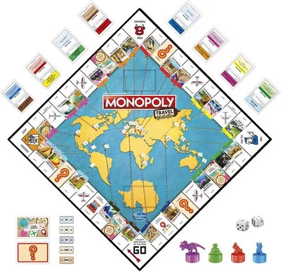 Monopoly Reise Um Die Welt F4007100