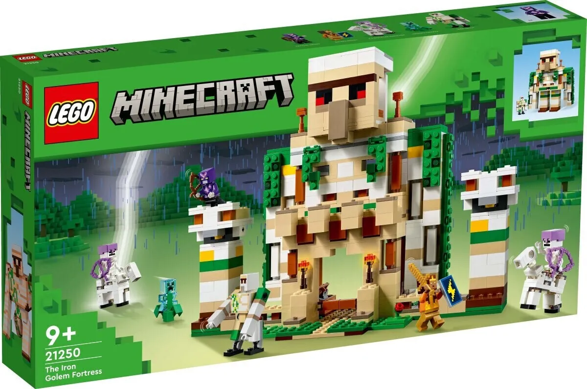 LEGO 21250 Die Eisengolem-Festung Minecraft