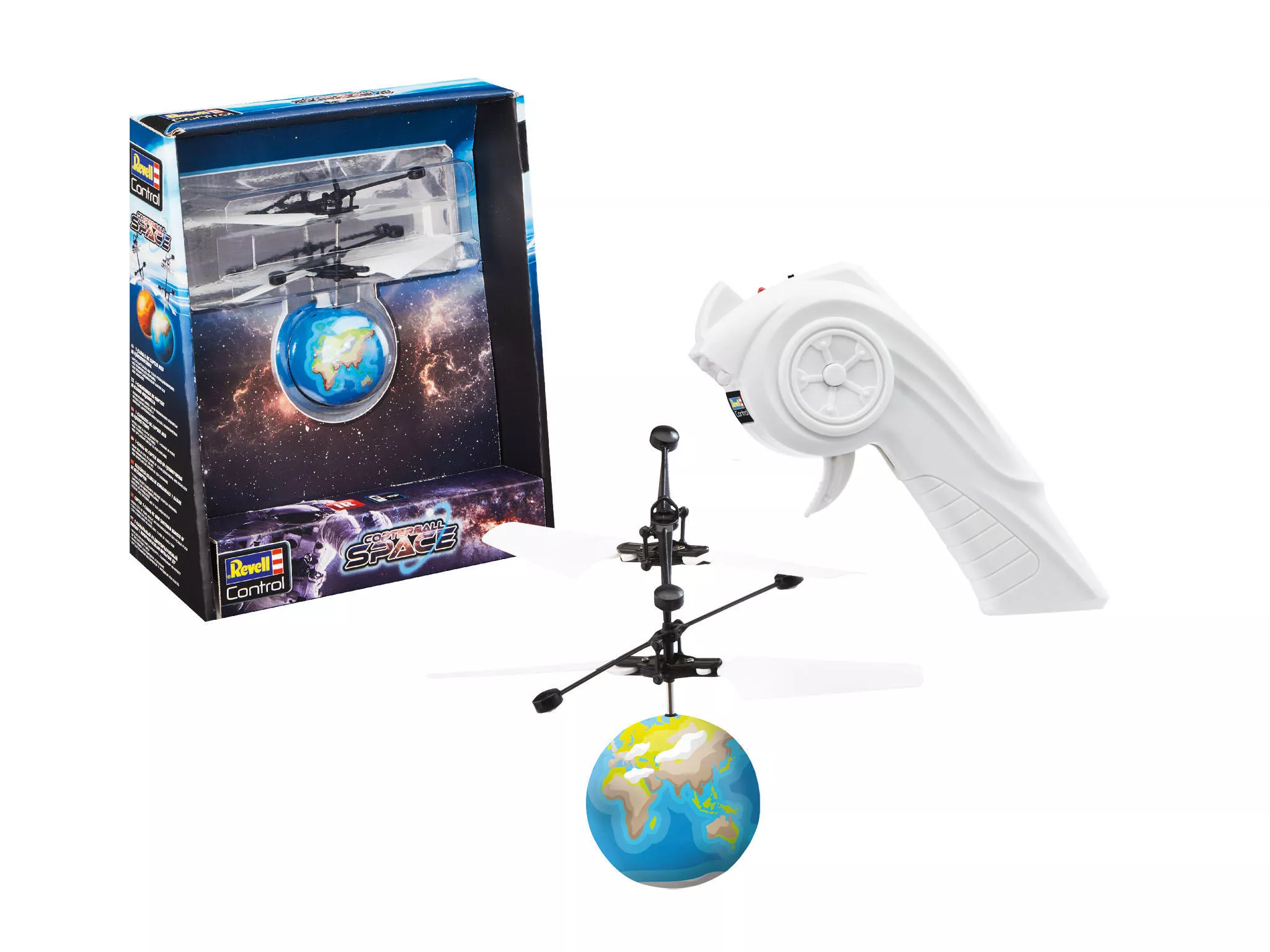Revell 24976 RC Copter Ball "Space" Earth Revell Control Ferngesteuerter Heliball