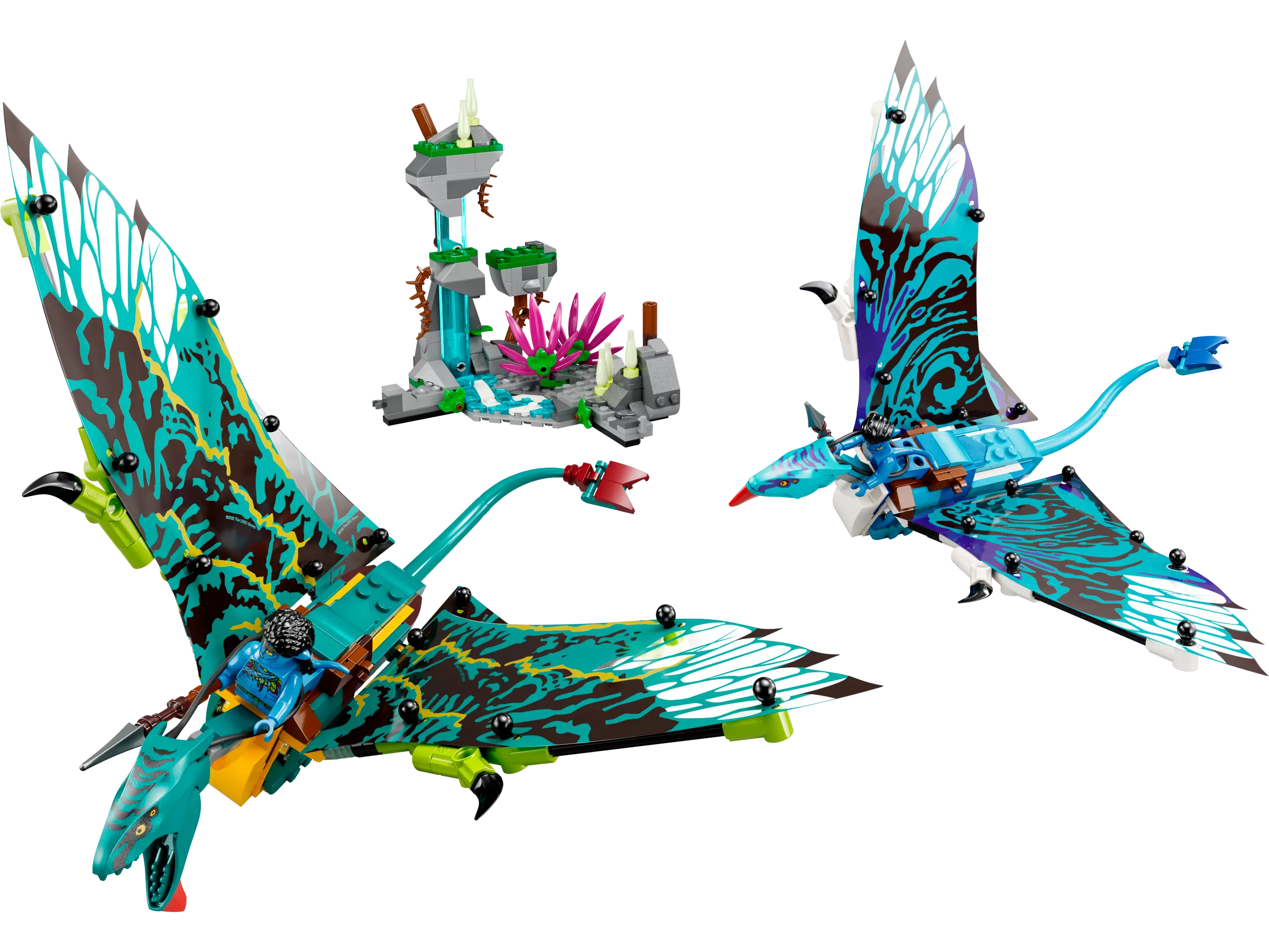 LEGO 75572 Avatar Jakes und Neytiris erster Flug auf einem Banshee