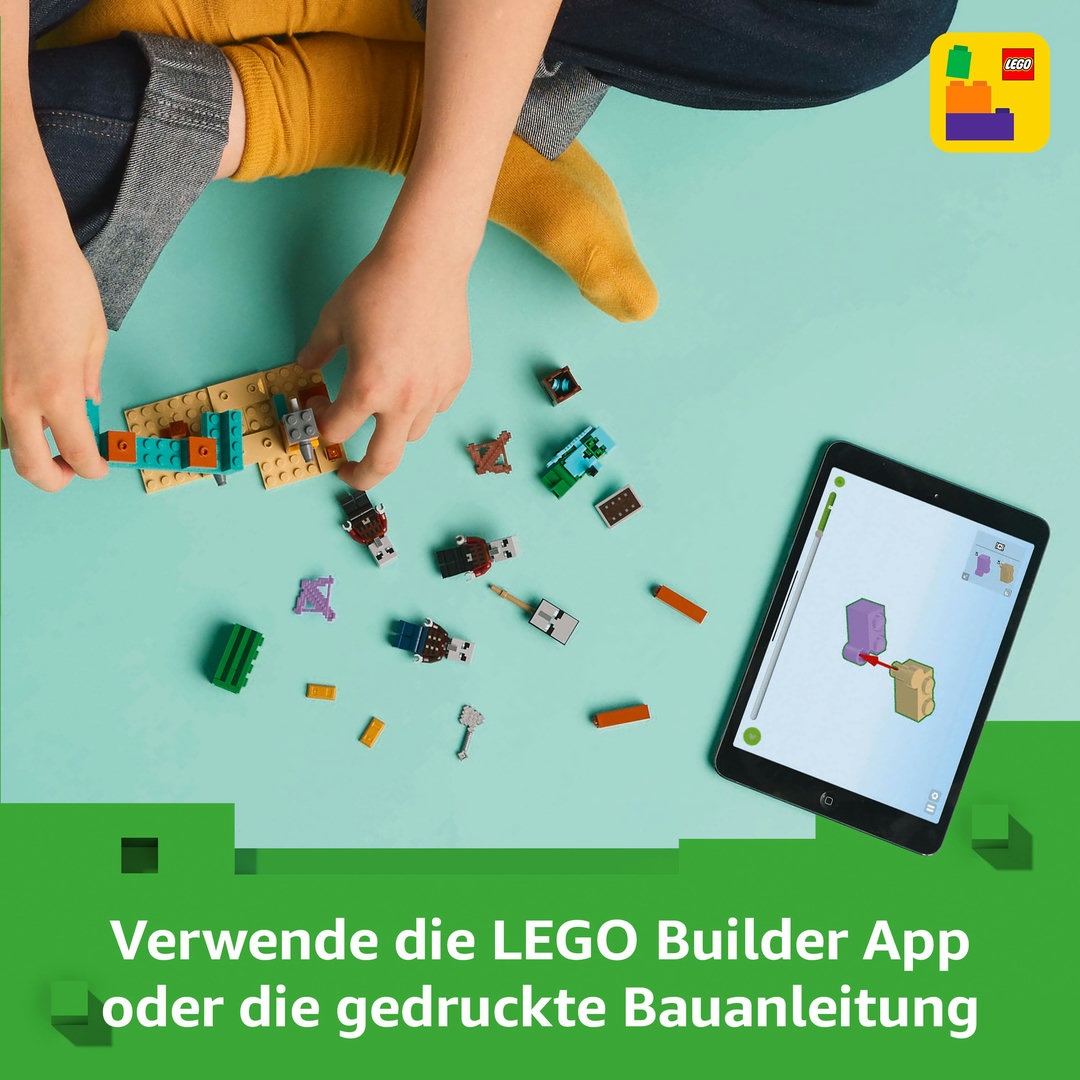 LEGO® Minecraft™ 21267 Die Illager-Wüstenpatrouille
