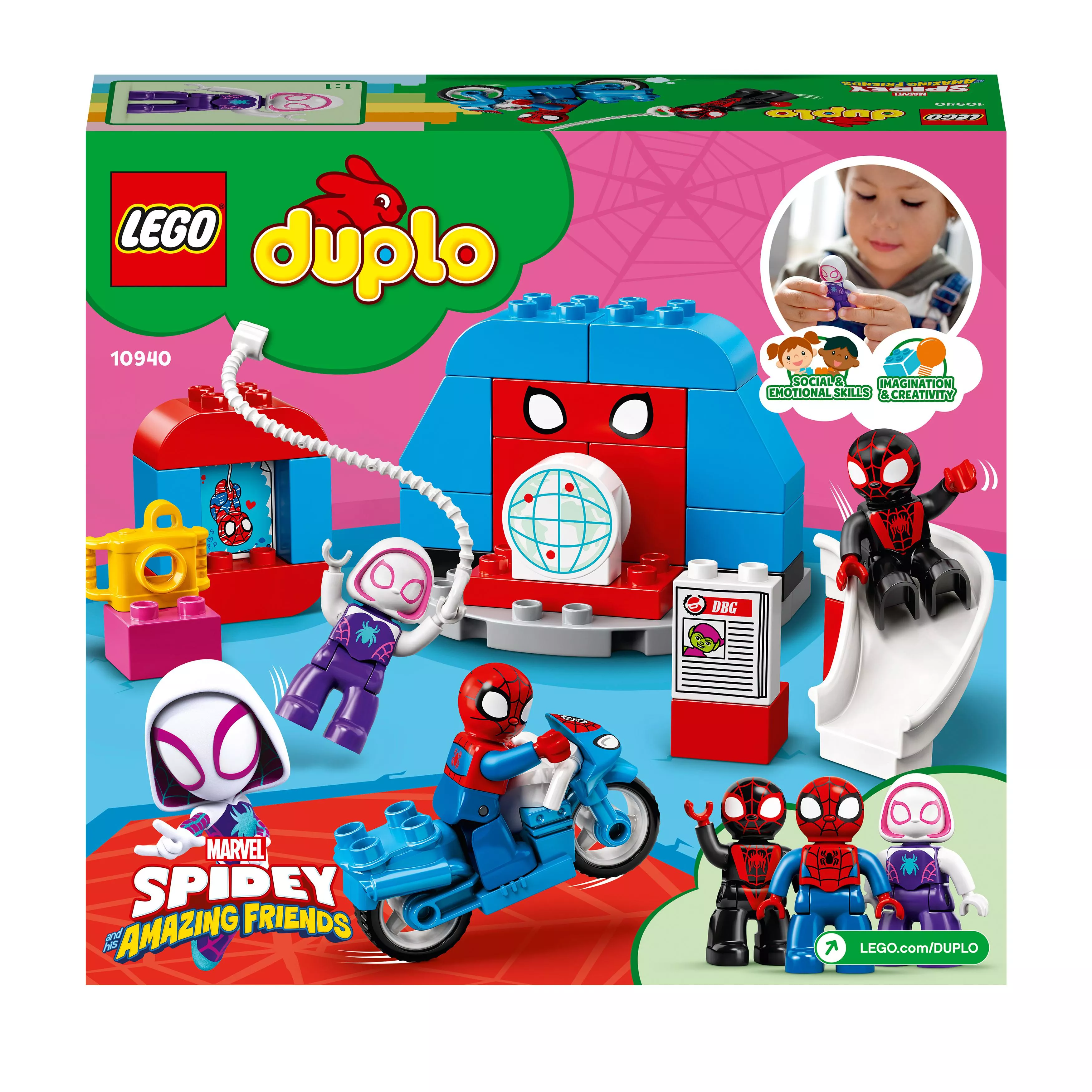 LEGO DUPLO Spider-Mans Hauptquartier