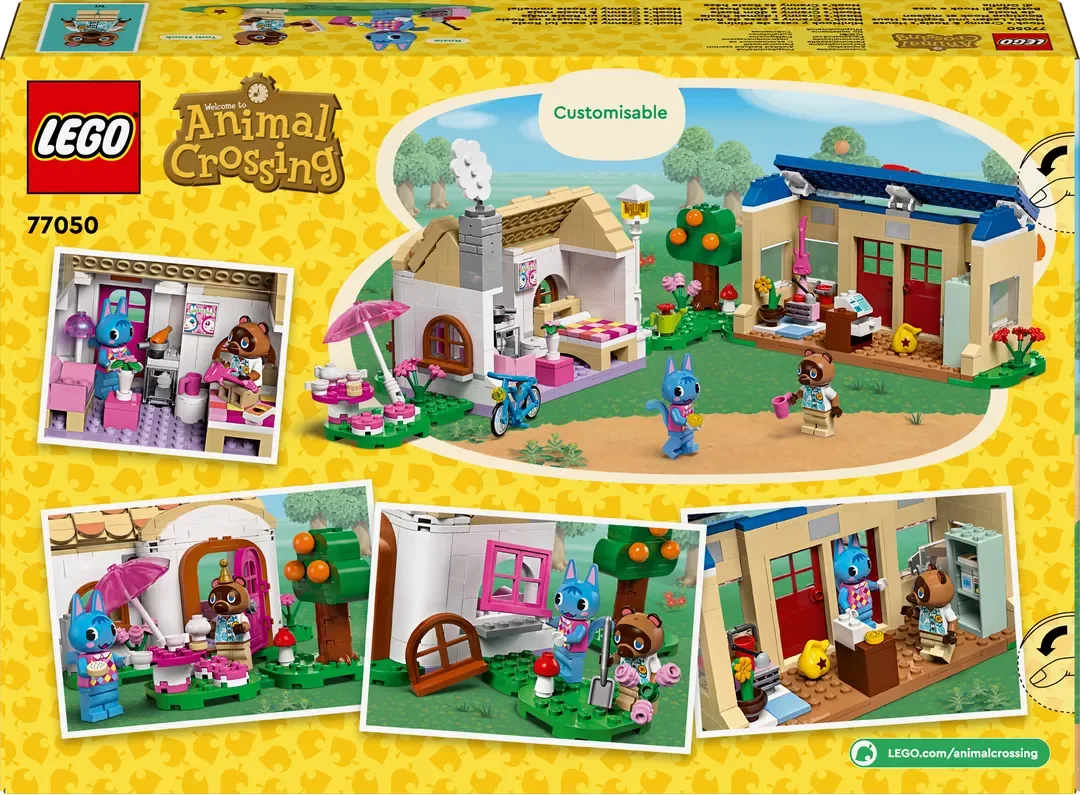 LEGO 77050 Animal Crossing Nooks Laden und Sophies Haus Spielzeug mit Figuren