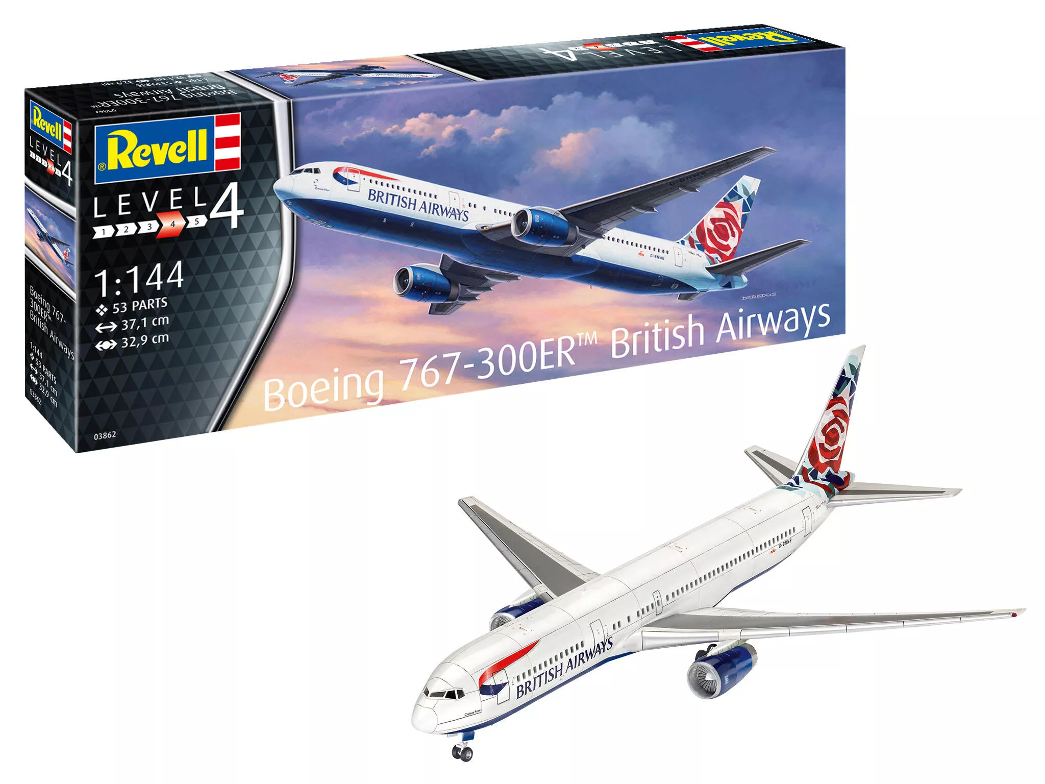 Revell 3862 Boeing 767-300ER "British Airways" Revell Modellbausatz