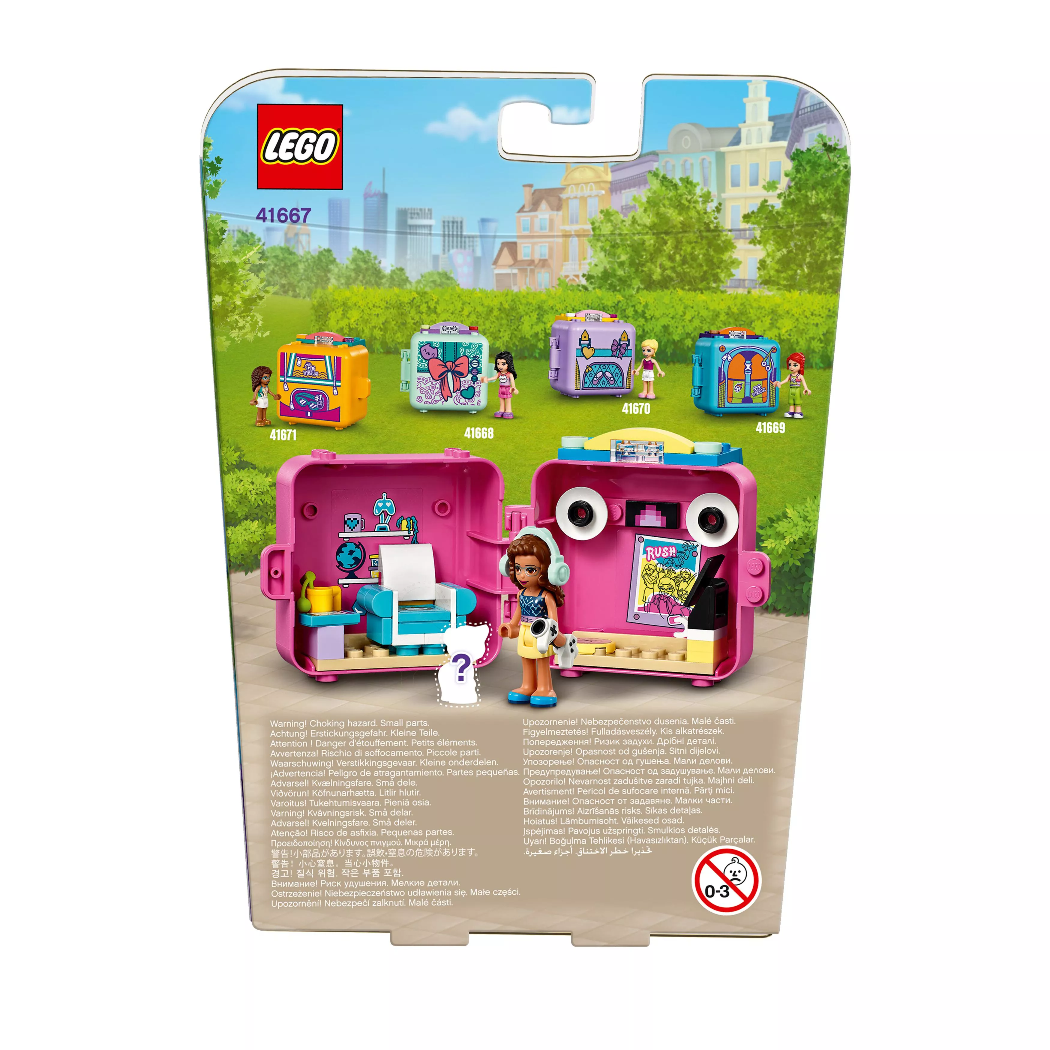 LEGO Friends Olivias Spiele-Würfel