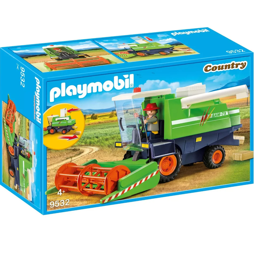 PLAYMOBIL 9532 - Mähdrescher mit Fahrer