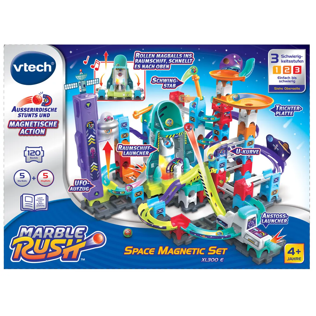 VTech Marble Rush - Space Magnetic Set XL300 E (80-559804)