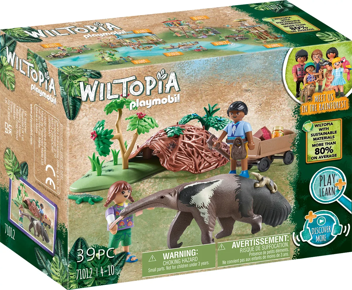 PLAYMOBIL 71012 Wiltopia - Ameisenbärpflege