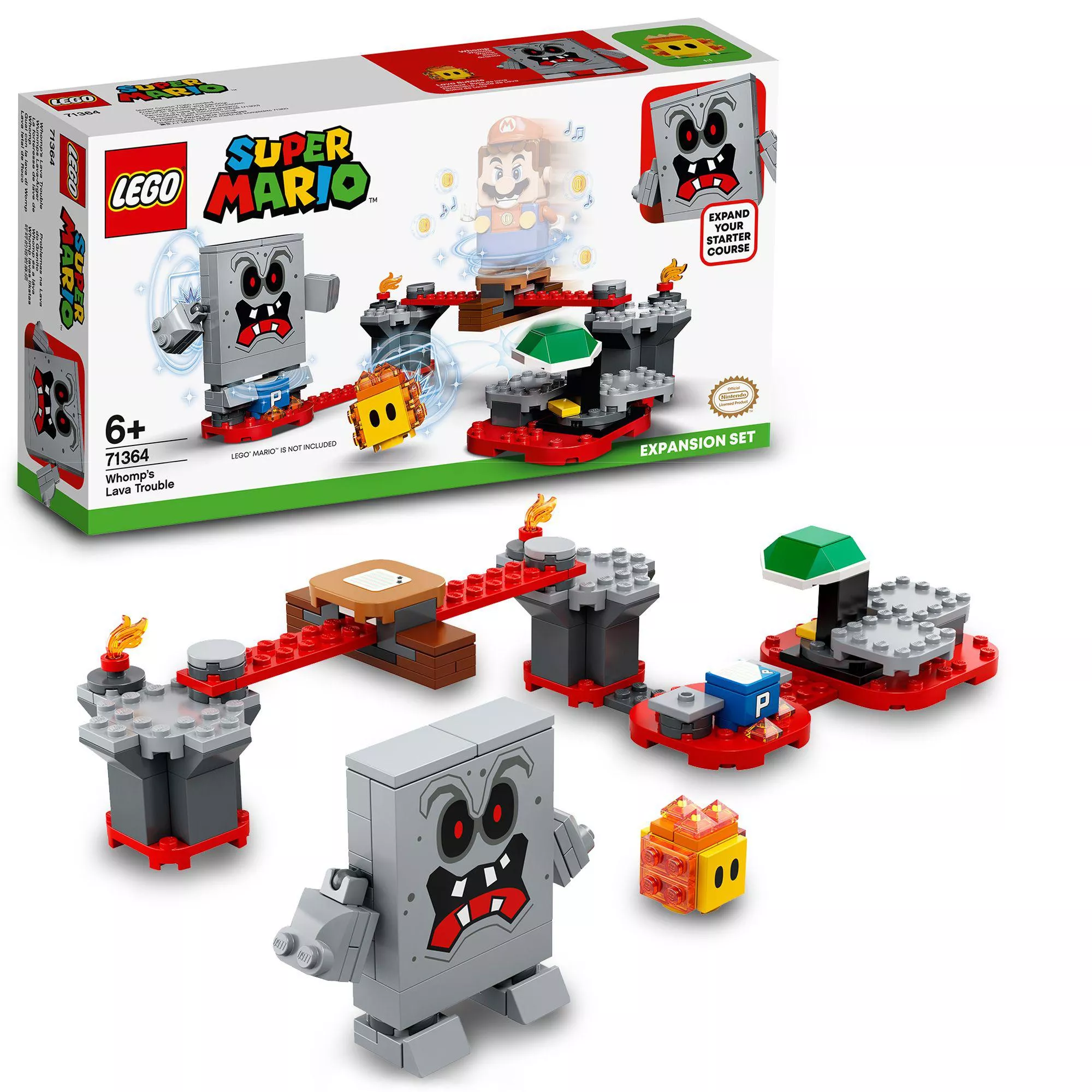 LEGO Super Mario Wummps Lava-Ärger – Erweiterungsset