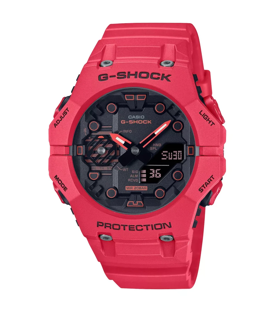 CASIO GA-B001-4AER uhr, G-Shock protection, rot